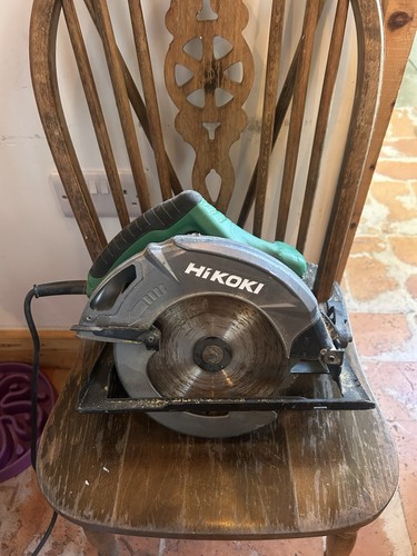 Hikoki circular saw 240v - saw, used