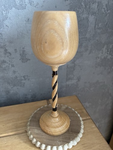Vintage hand turned wooden - vintage,