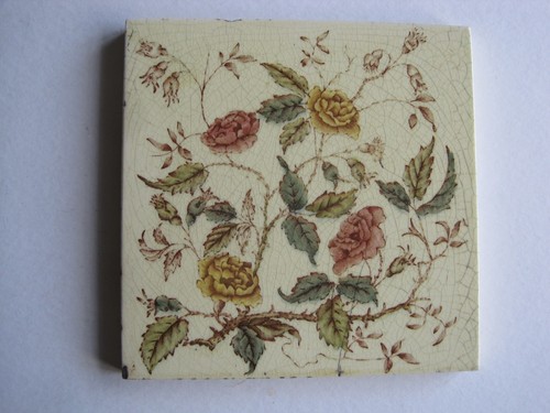 Antique victorian sq - antique, 6"