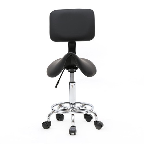 With backrest saddle salon - with,