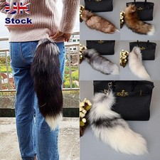 Beautiful Fox Tail Keychain