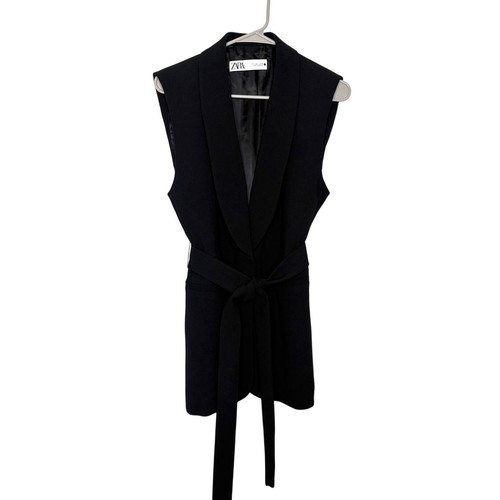 Zara black sleeveless notch - sleeveless,