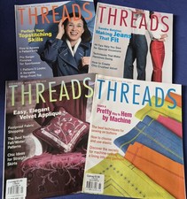 4 issues of THREADS Magazine