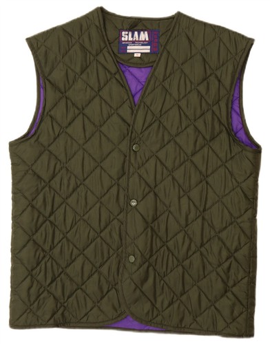 Slam mens quilted gilet - mens,
