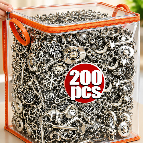 200pcs mixed charms pendant - charms,
