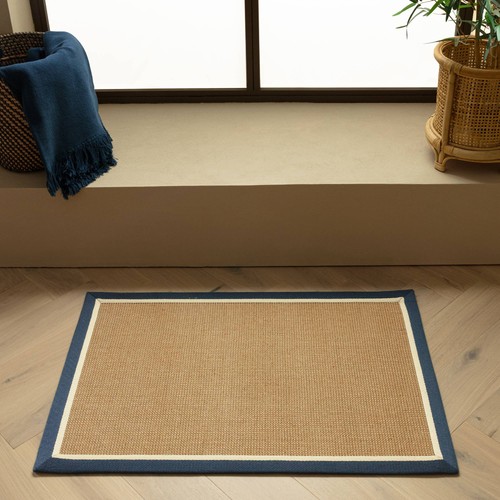 Bordered jute hallway - hallway, runner