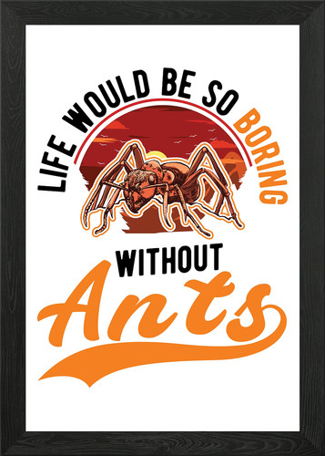 Ant farm - ant, framed