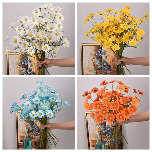 10pcs artificial silk flowers - 10pcs,