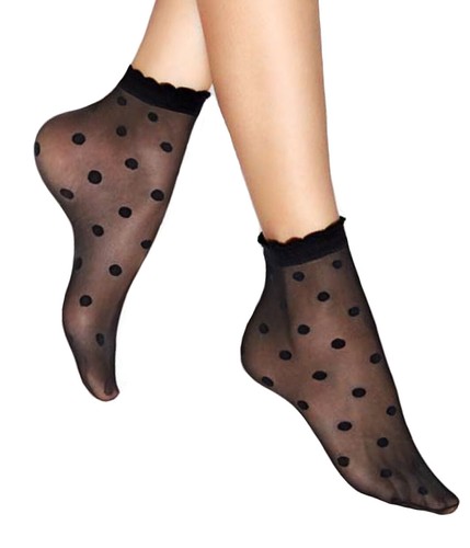 Girls women sheer ankle socks