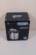 De'Longhi Stainless Steel 105mm Coffee/Espresso Knock Box (DLSC059) -Barely Used