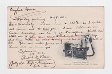 "PERFECTION" WICKLESS BLUE FLAME OIL STOVES Advertising POSTCARD 1903 - 36