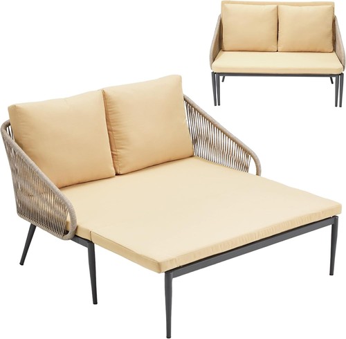 Patio double chaise lounge - double,