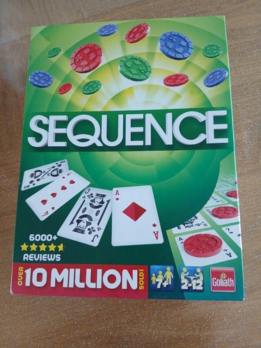 Sequence board game complete - game,