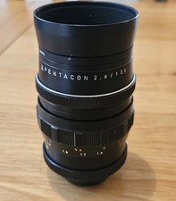 Pentacon 135mm f2.8 Prime M42 lens with Hoya Skylight (1B) Filter GDR Vintage