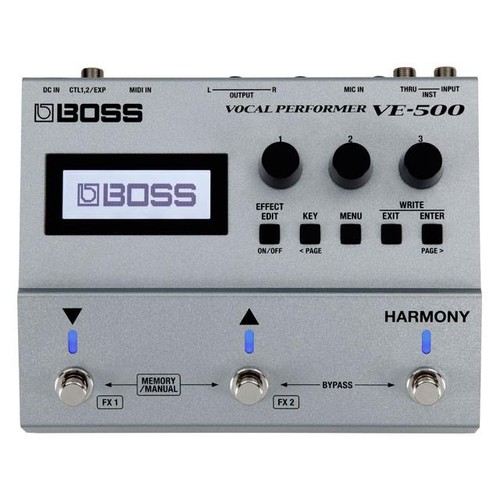 Boss 500 vocal effects - vocal,