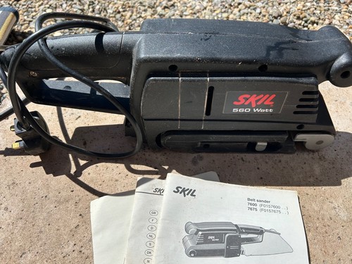 Skil belt sander 7600 with - 7600,