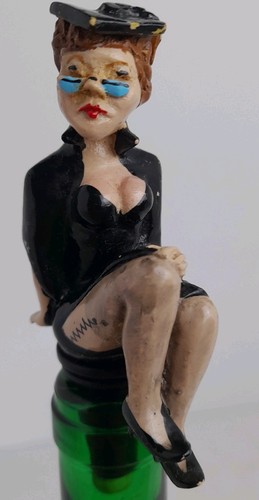 Novelty pin burlesque - pin-up, or