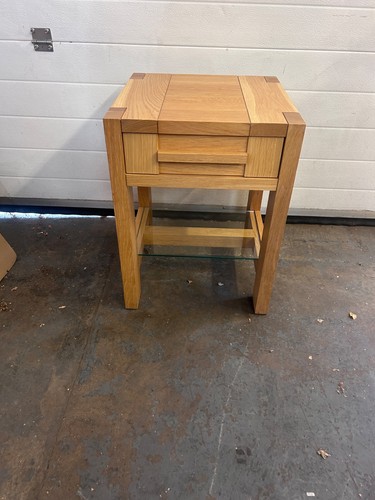 Sonoma oak side table - m&s,
