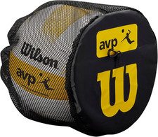 Wilson Ball Bag Volleyball AVP, Ball Net for 1 Volleyball, with 2 Clips for Stab