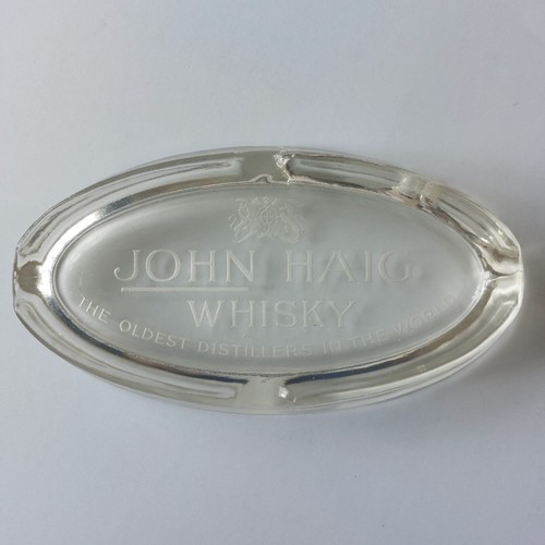 John haig whisky vintage glass - whisky,