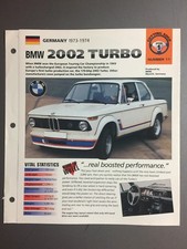 1973 - 1974 BMW 2002 Turbo