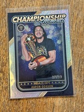 2023-24 Panini NBA Hoops Aaron Gordon Championship Moments Case Hit SSP 17/99