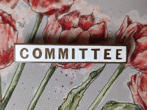 Vintage committee metal - vintage, &