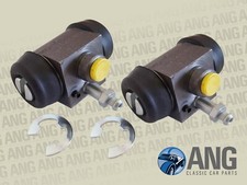 AUSTIN AMBASSADOR 1982-84 REAR WHEEL BRAKE CYLINDERS & CLIPS x 2 (GWC1212)