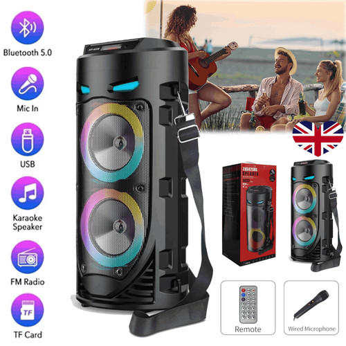 Rgb portable bluetooth - portable, speaker