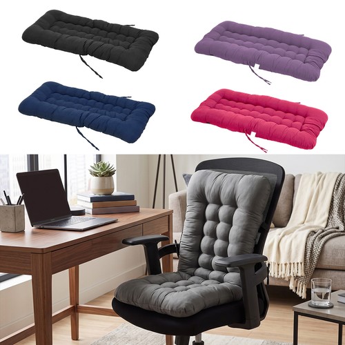 One piece chair cushion - one-piece, tie-on
