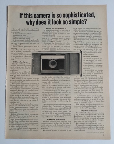 Polaroid land camera - land,