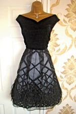 Coast Size 14-16 Black Evening