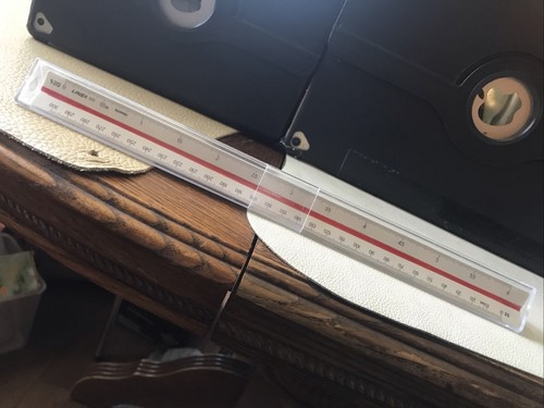 Linex vintage triangular scale - linex,