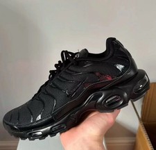 Nike Air Max Plus TN Size 8.5 All Black brand new 