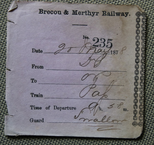 Brecon and merthyr railway - merthyr,