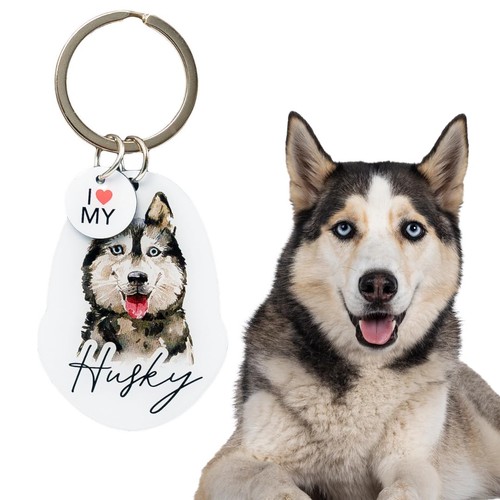 Splosh pet keyring husky - pet,