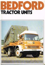BEDFORD TK URBAN/LOW-LOAD KFA KGA KHA TRACTOR UNITS ORIG. 1974 UK SALES BROCHURE