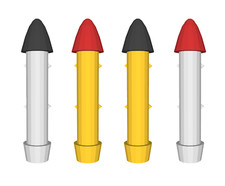 4x Dinky 353 SHADO 2 / 104 SPV