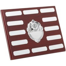 Wooden annual plaque year - plaque, 12