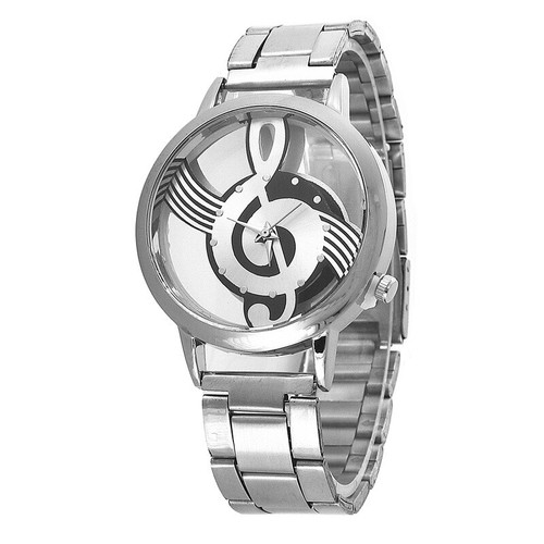 Silver music melody note - silver,