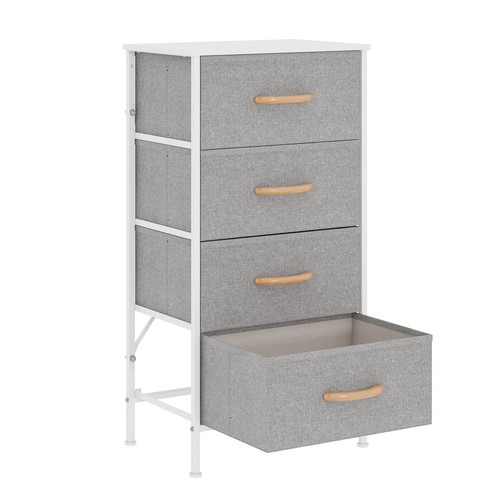 Drawer fabric storage tower - 4-drawer,