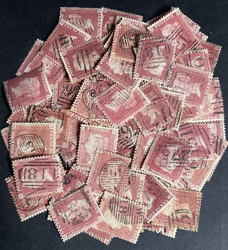 Sg40 penny red stars - sg40,