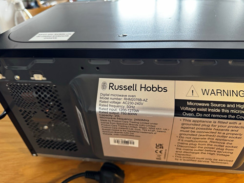 Russell hobbs rhm2076b 20l - hobbs,