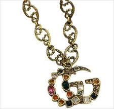 GUCCI Double G Necklace Color