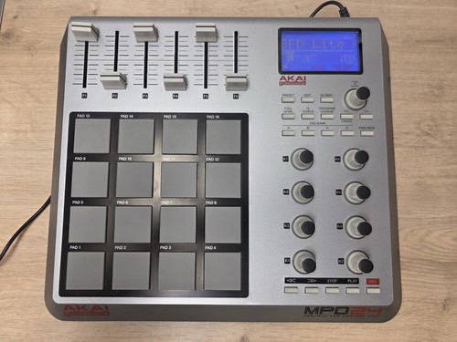 Akai mpd24 pad midi - midi, controller