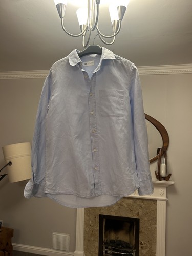 Zara linen cotton blend shirt - zara,
