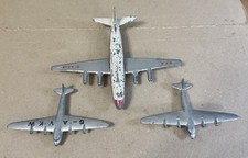 3x Dinky Aircraft - 2x Seaplanes & 1x Viscount For Restoration.