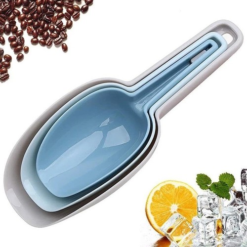 3pcs plastic ice scoop set - 3pcs,