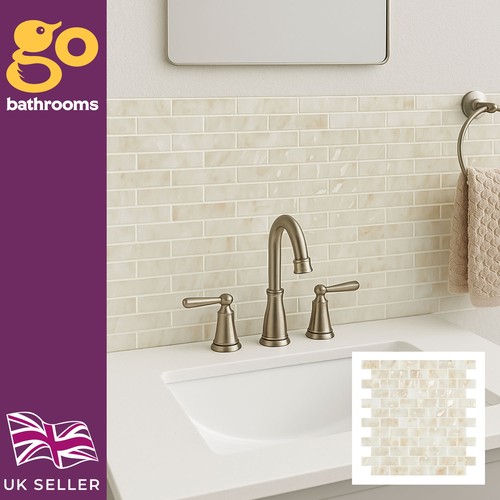 Beige brick effect - beige,
