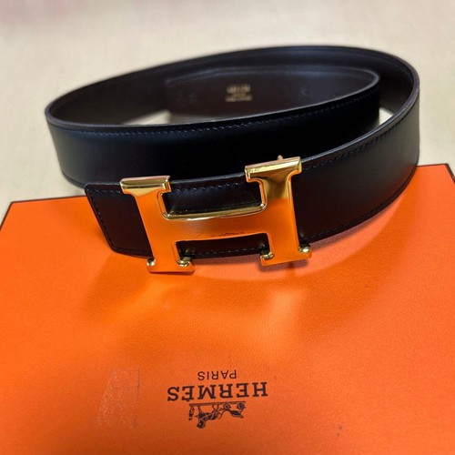 Hermes belt gold buckle - hermes,